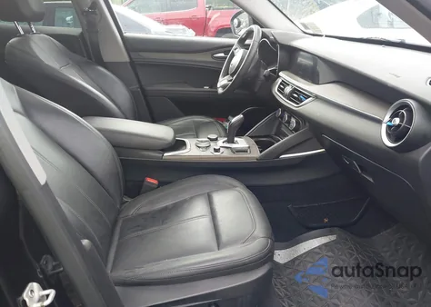 2021 Alfa Romeo Stelvio Ti Awd from USA, damaged, VIN ZASPAKBNXM7D19829